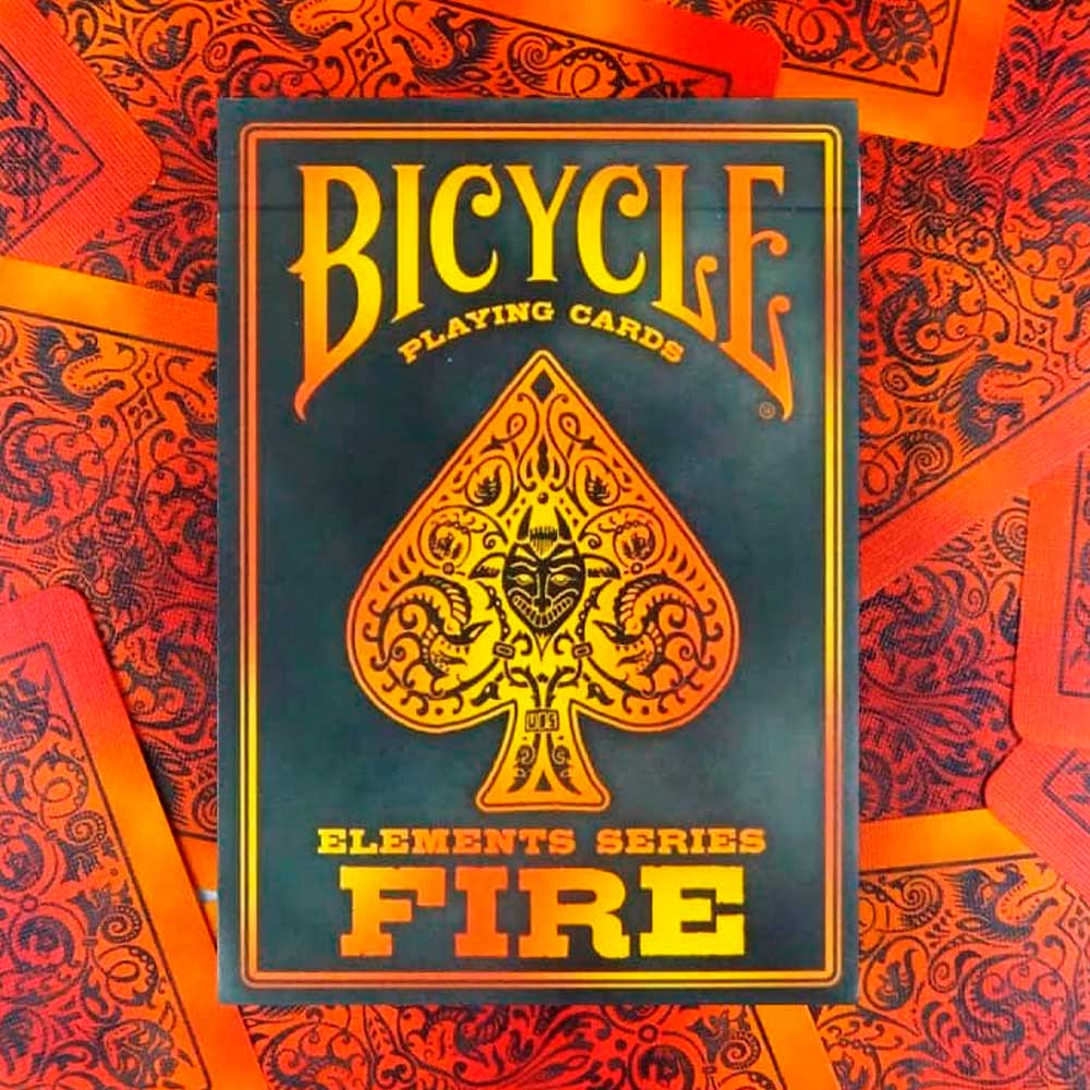 Baralho Bicycle Elements Series Fire haikai