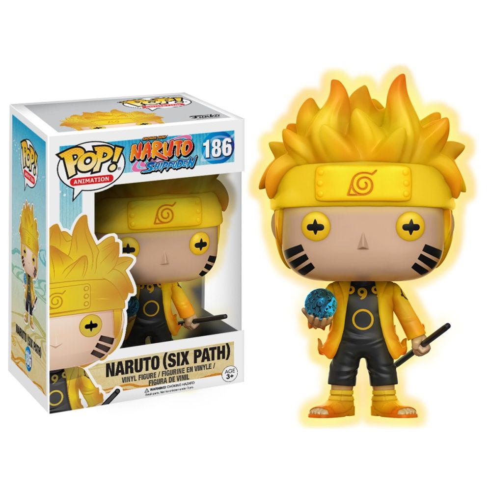 Figura De Vinil Funko Pop Naruto Six Path 186 Edi o Especial Haikai