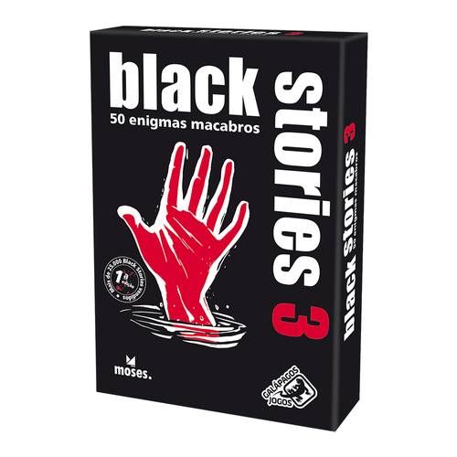 Jogo de Cartas Black Stories 50 Enigmas Macabros [3] - Galápagos
